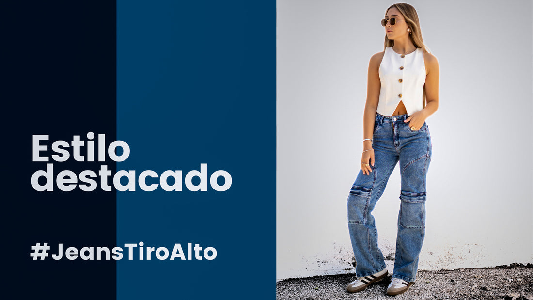 Jeans de Tiro Alto: Estilo y Comodidad