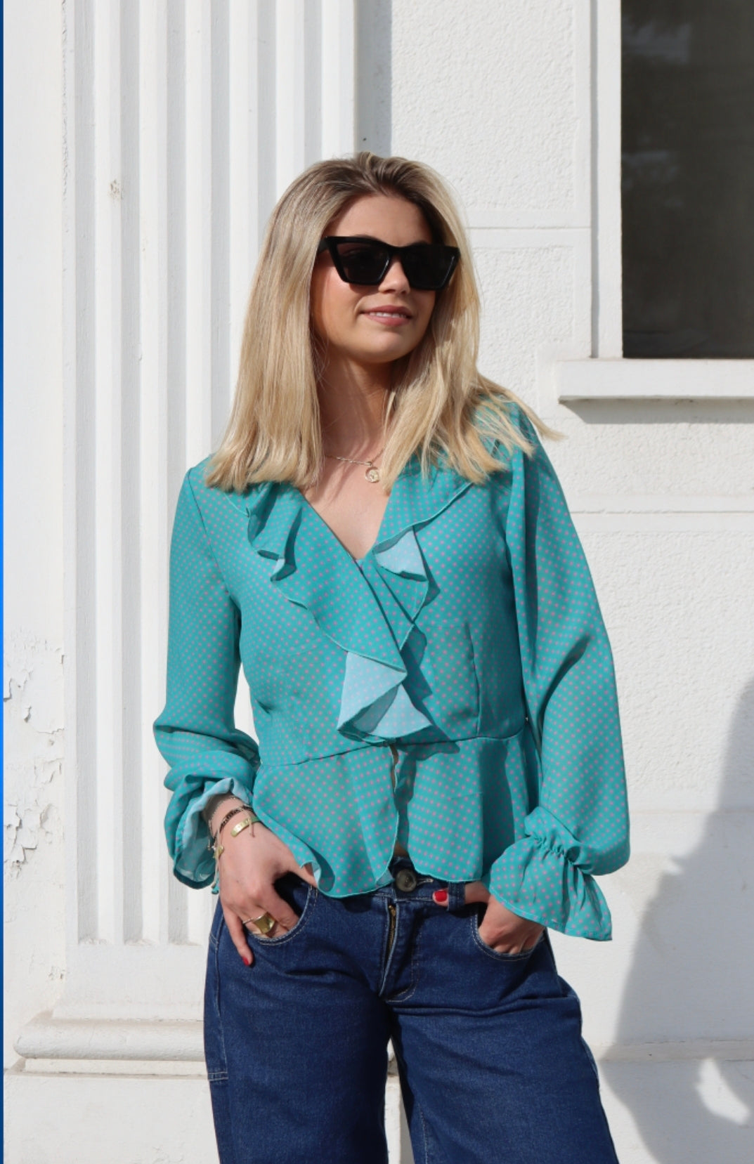BLUSA JULIA LUN VERDE