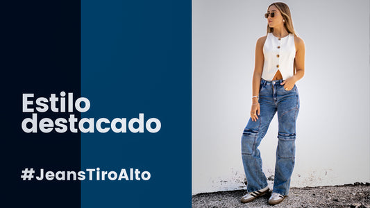 Jeans de Tiro Alto: Estilo y Comodidad