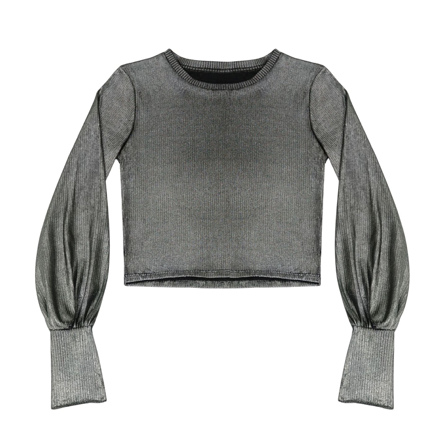 Polera Foil Eugenia Gris