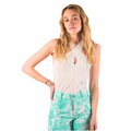 Polera Blanco Crudo con Espalda Descubierta | Lady - MQM