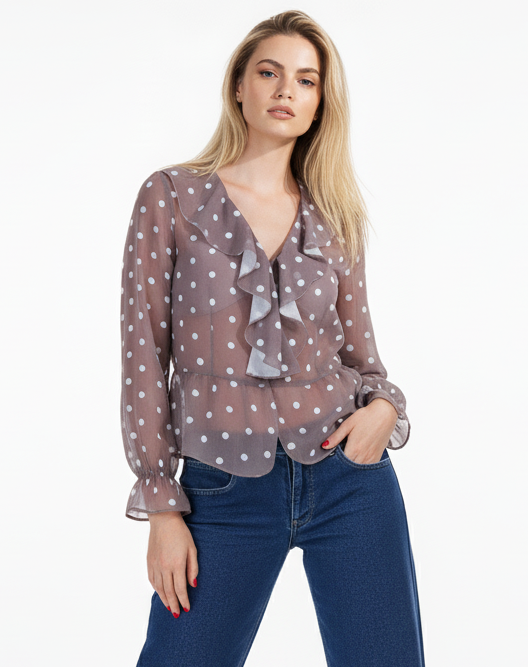 BLUSA JULIA LUN TAUPE