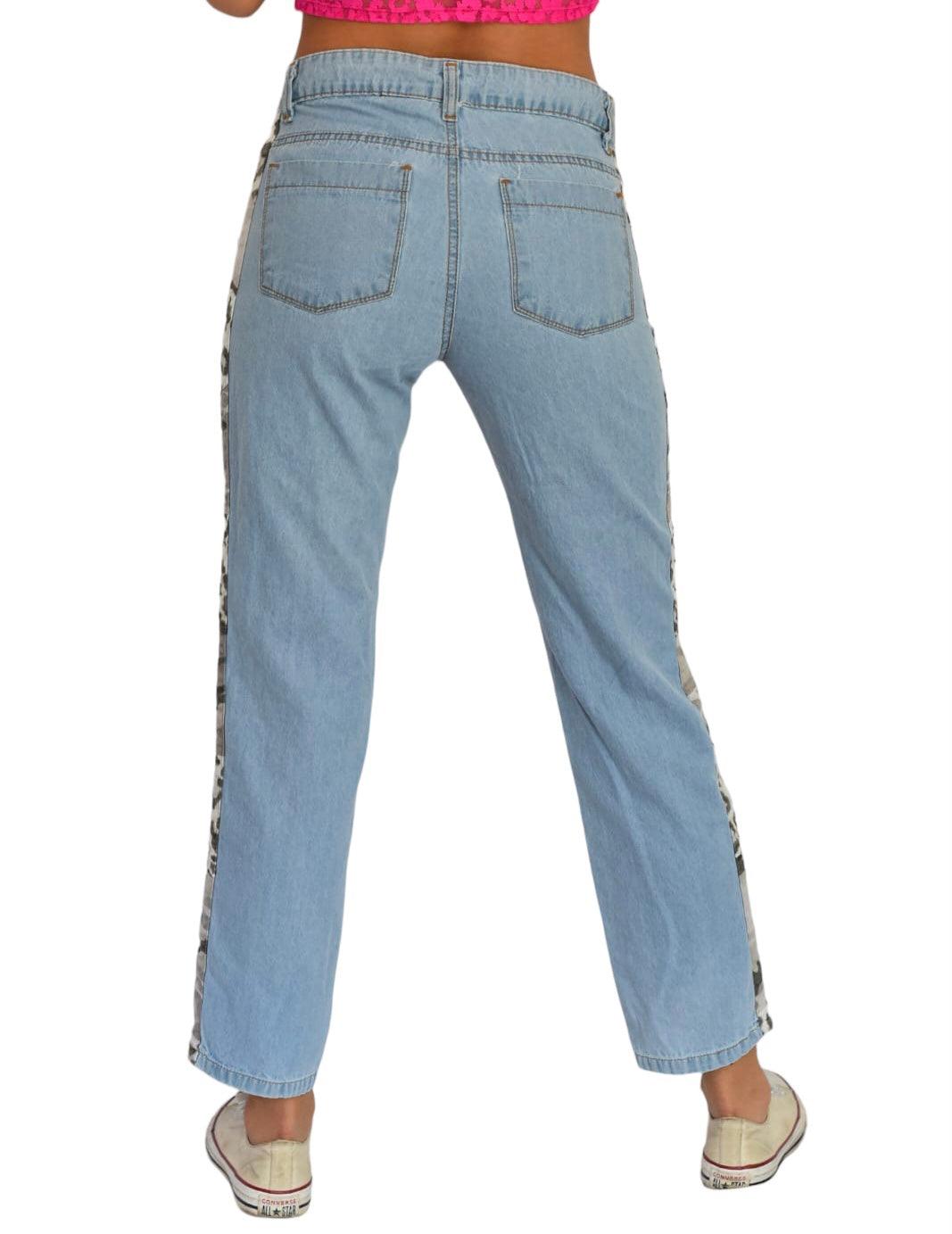 Jeans Banda Camuflados Print - MQM