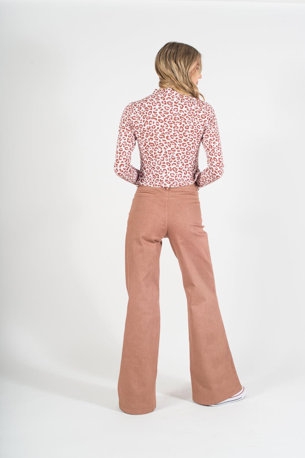 Pantalon Bolsillos Taupe - MQM