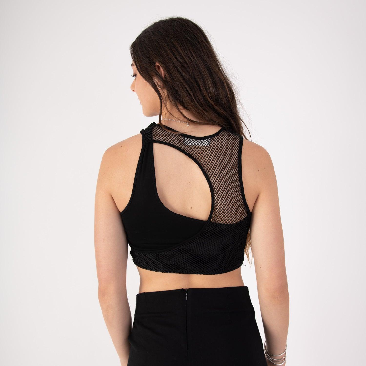 Crop Enchel Negro - MQM