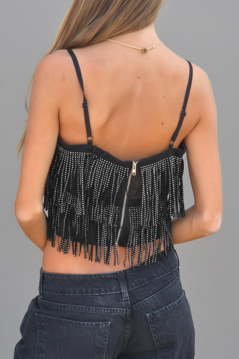 Jeans tiro bajo negro | BAIRES