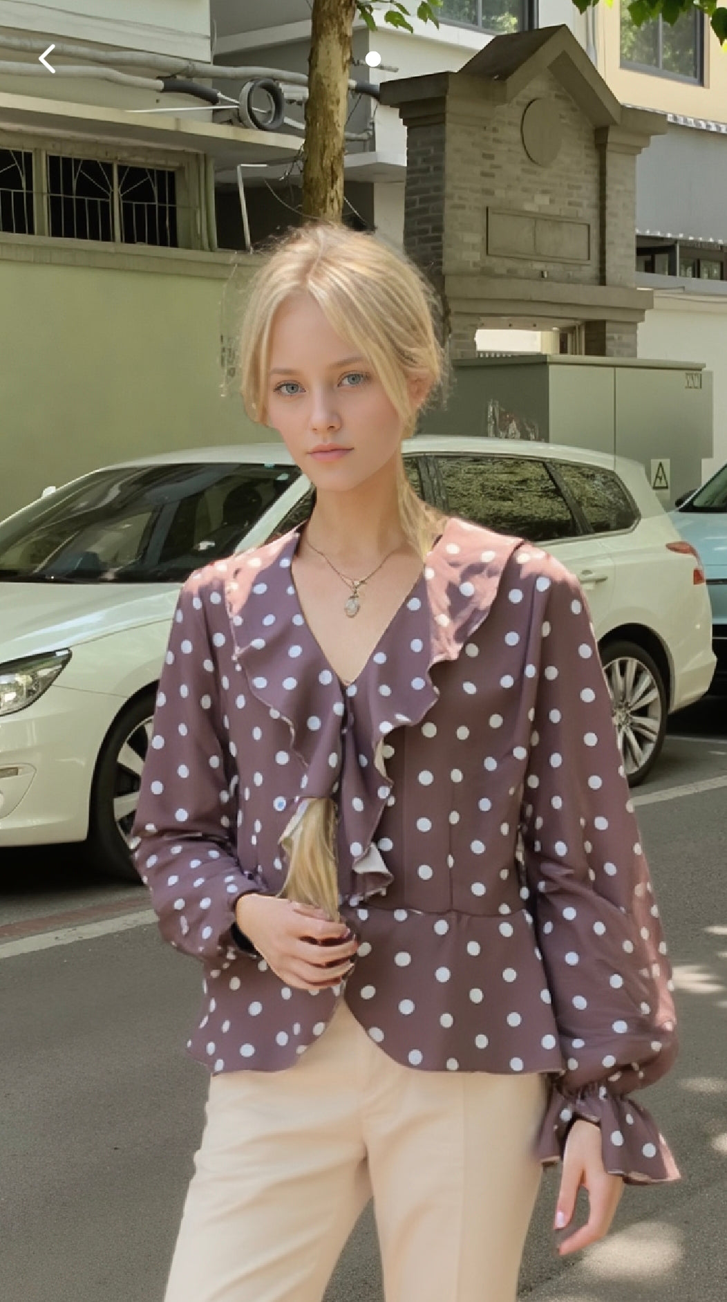 BLUSA JULIA LUN TAUPE