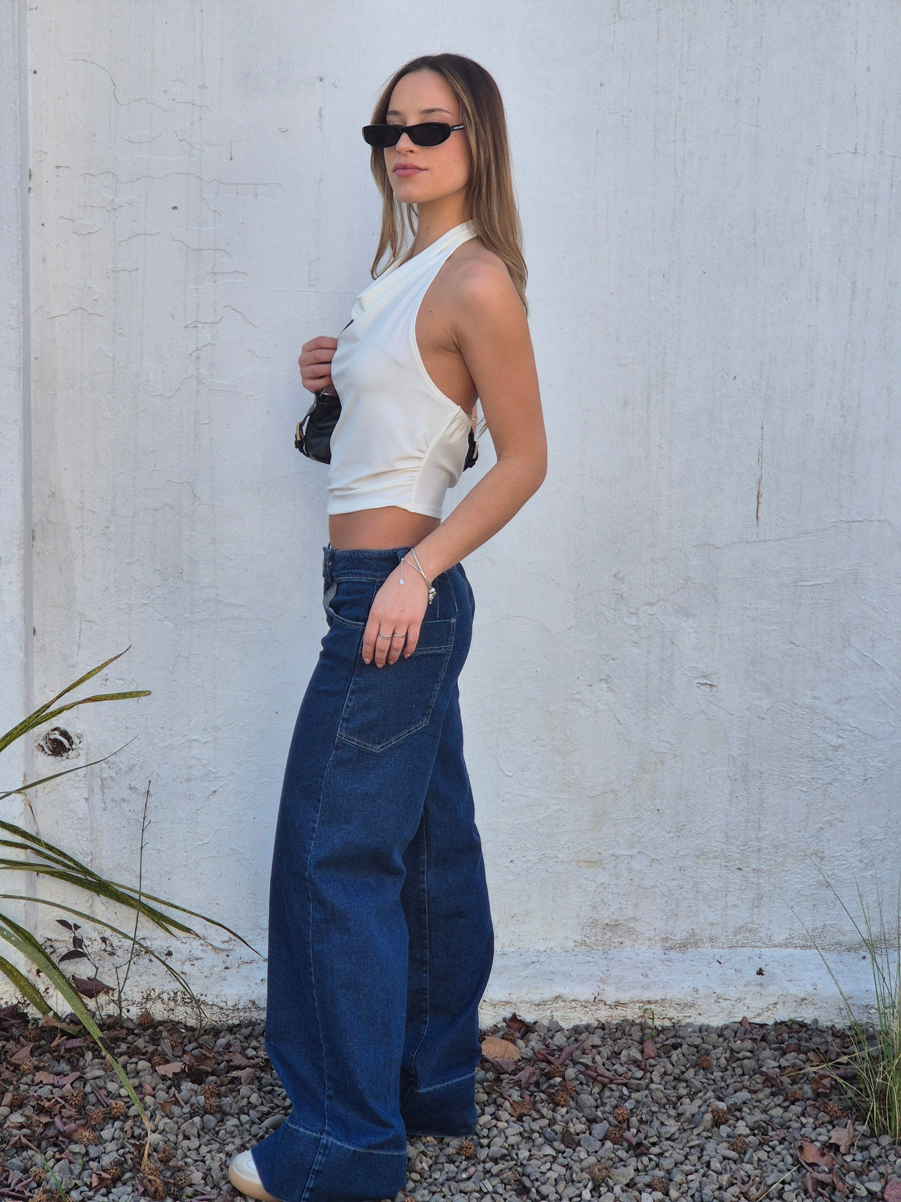 Jeans Bastilla Low Rise Azul | MQM