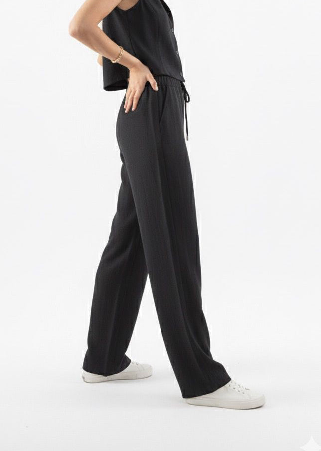 Pantalón Lino Negro