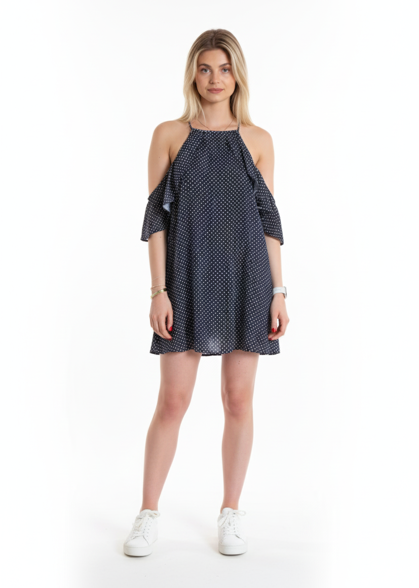Vestido Dots Negro